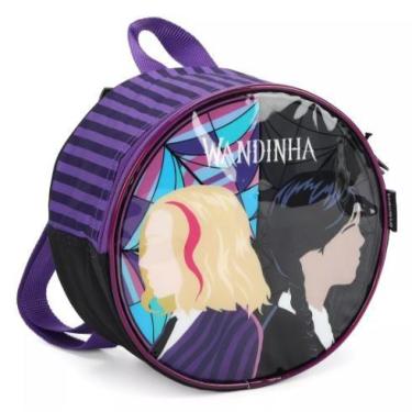 Imagem de Lancheira Escolar Infantil Wandinha Luxcel Original Roxo