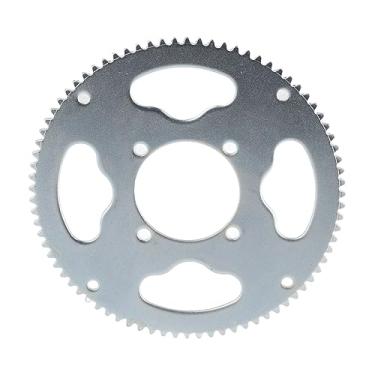 Imagem de 80 de Dente 25h Chaveleira de Cadeia Traseira, Material de Aço de Qualidade Com Instalação Fácil, Resistente Ao Desgaste, Resistente à Corrosão, Adequado para 47cc 49cc de Moto