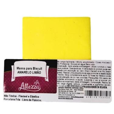 Imagem de Massa de Biscuit 1 kg Altezza COLORIDA, BRANCA e NATURAL 1kg ESCOLHA A
