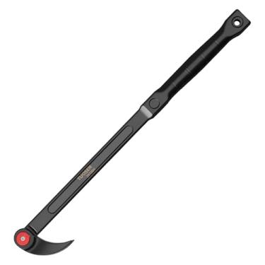 Imagem de WhSunVo Barra de alavanca de 14/45.7 cm com alça de aço confortável, ângulo ajustável de 14 posições, ferramenta multifuncional para mecânicos profissionais