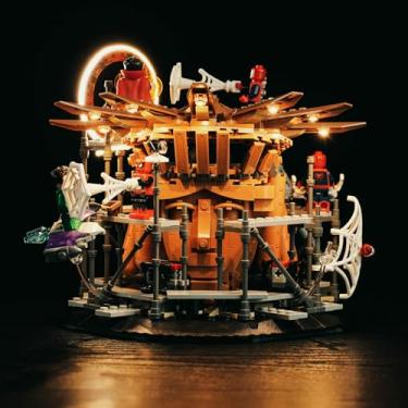 Imagem de Hilighting Kit De Iluminação Led Atualizado Compatível Com O Conjunto Construção Lego 76261 Final Battle, Decoração Luzes (Modelo Não Incluso)