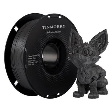 Imagem de Filamento de impressora 3D TINMORRY PETG CF Fibra de carbono 1,75 mm