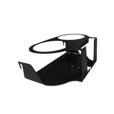 Imagem de Porta copo combi até 75 c/suporte celular preto c/brilho. - DMK