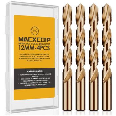 Imagem de Conjunto de brocas MACXCOIP Metric 4 unidades M35 Cobalto 12 mm HSS