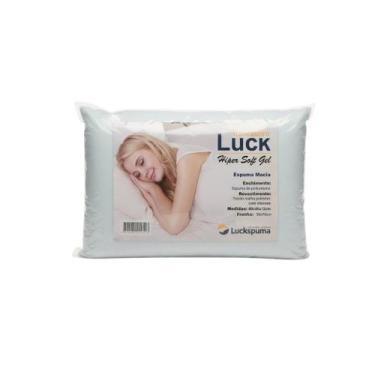 Imagem de Travesseiro Luck Hiper Soft Gel Antiácaro E Antifungo  Luckspuma