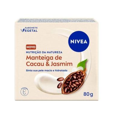 Imagem de Sabonete Vegetal Nivea Nutrição da Natureza Manteiga de Cacau & Jasmim