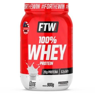 Imagem de Whey Protein Concentrado Proteína 100% Pure (900g) FTW, Leite