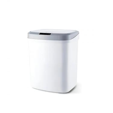 Imagem de Lixeira Automática Inteligente Com Sensor 15 Litros Branca - Sem Toque