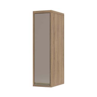 Imagem de Armário Aéreo 20cm 1 Porta 1 Prateleira Mel Vanilla C/Graf