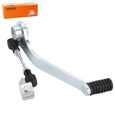 Imagem de zozoye Pedal de alavanca de câmbio e ligação de câmbio para Yamaha Raptor 350 YFM350 2004-2013 5YT-18110-10-00