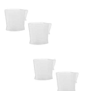 Imagem de 4 peças/2 conjuntos de geladeira porta lateral rack de armazenamento de cozinha garrafa de tempero caixa invertida para pendurar iogurte doméstico