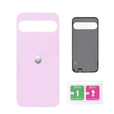 Imagem de Substituição da tampa de vidro da porta da bateria do painel traseiro para Google Pixel 9 Pro XL (quartzo rosa)