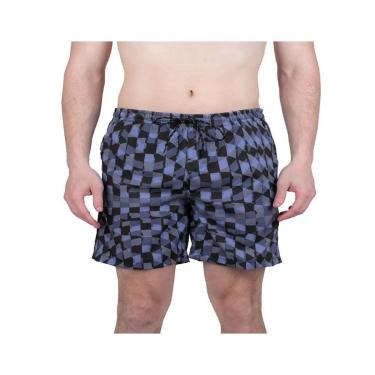 Imagem de Bermuda Masculina Nicoboco 43961 Preta-Masculino