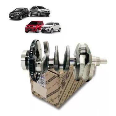 Imagem de Virabrequim Novo Std Original Argo Uno Mobi 1.0 3 Cilindros - FIAT