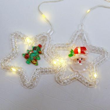 Imagem de Cascata Pisca Leds Decoração Noel árvore Natal Amarelo De 3m