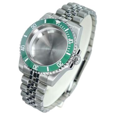 Imagem de FEIYASHI Caixa de relógio GMT/SUB de aço impermeável de 40 mm para NH35/NH36 Miyota8215 ETA2824 Movimento Mostrador de 28,5 mm, Capa inferior sólida 4, For Miyota8215 8205 Movement, Capa de relógio de