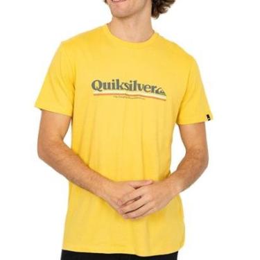 Imagem de Camiseta Quiksilver The Lines SM26 Masculina-Masculino
