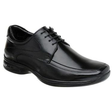 Imagem de Sapato Jota Pe Couro 3d Preto Air Vision 71454-Masculino