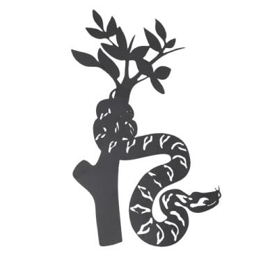 Imagem de Cryfokt Decoração de Parede de Metal de Arte Abstrata Moderna para Sala de Estar, Quarto, Banheiro Construção de Ferro Simples e Moderna, 1 X Decoração de Parede de Metal de , Adequada para Casa e Local de Trabalho