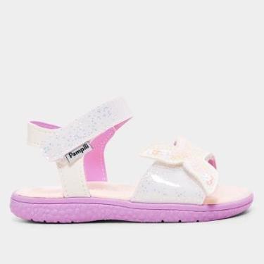 Imagem de Sandália Infantil Pampili Papete Bia Menina-Feminino