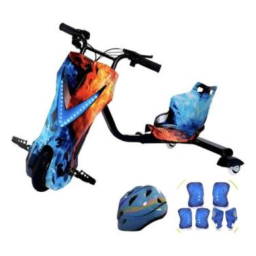 Imagem de Triciclo Drift Infantil 100kg Made Basic Modelo 350w 3 velocidades Inf