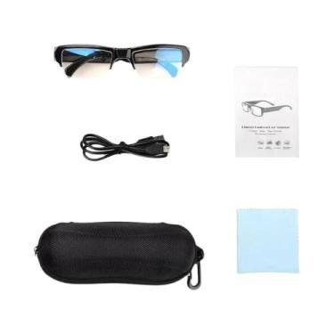 Imagem de Câmera Mini HD 1080P Óculos Inteligentes Câmera Portátil Para Esportes