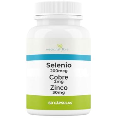 Imagem de Selênio + Cobre + Zinco - 60 Cápsulas