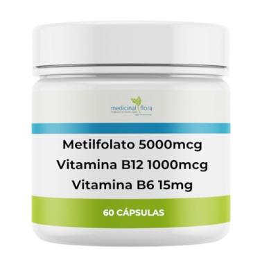 Imagem de Metilfolato + Vitamina b12 + Vitamina B6-60 Doses