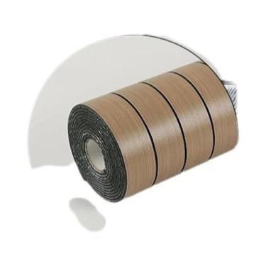 Imagem de Papel De Parede Autoadesivo Extra Grosso 3D Com Textura De Madeira Ret