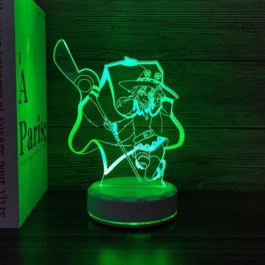 Imagem de Luz noturna 3D Konos Subas explosões em megumins deste mundo maravilhoso