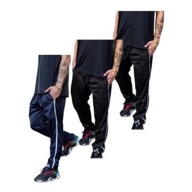 Imagem de Kit 3 Calças Tecido Forrado Modelo Slim Skinny Esportiva 082 - J94 Con