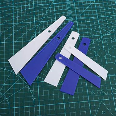 Imagem de Naroote Ferramentas de Cola de Plástico para Artesanato Em Couro, 6 Peças, Bastão Raspador Fino e Macio para Diy e Indústria, Acessórios de Costura Feitos à Mão