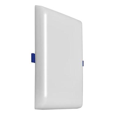 Imagem de 2X Plafon Led Quadrado 32W 6500K Branco Blumenau Borda Inf