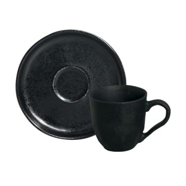 Imagem de Porto Brasil Conjunto com 6 Xícaras de Chá com pires Bio Eclipse