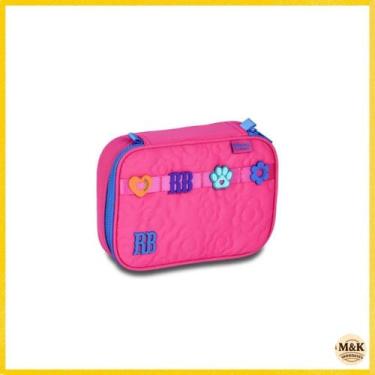 Imagem de Estojo 36 Pens Crinkle com Matelassê Rebecca bonbon cor:Rosa RB26234 -