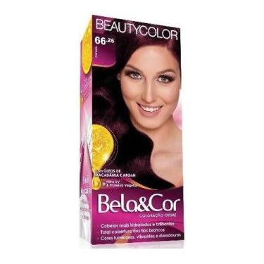 Imagem de Coloração Bela E Cor 66.26 Marsala - Bela&Cor
