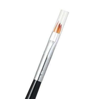 Imagem de 8Pcs Set Pincel de Arte Unha Caneta Pintura Pétala Flor DIY Conjunto Pincéis Desenho Gradiente Esmalte Ferramentas para Garotas Iniciantes Especialistas Salões