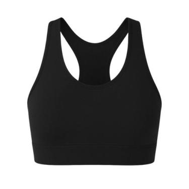 Imagem de Sutiã Infantil Top Nadador Menina Econfort, 14, Preto