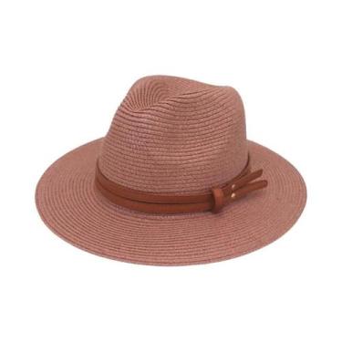 Imagem de Chapéu De Sol De Palha Feminino Para O Verão, Respirável, Estilo Panam