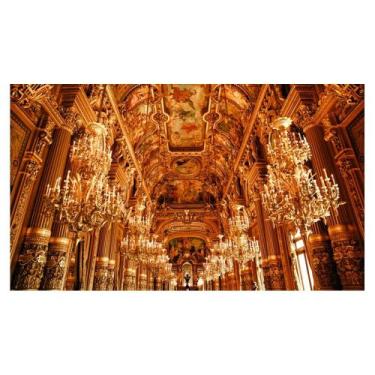 Imagem de Painel de Lona Palácio Realeza 3D 006 - Fabrika de Festa, 500x250cm