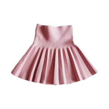 Imagem de Saia Tutu Mini Plissada De Cintura Alta Para Meninas, Roupas De Prince