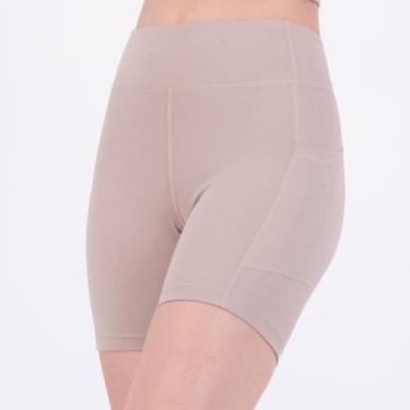 Imagem de Bermuda Fila Pocket Life Feminina Marrom, M