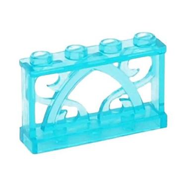 Imagem de 30 Peças De Blocos MOC: Cercas, Escadas, Peças De Casa, Jardim E Bloco