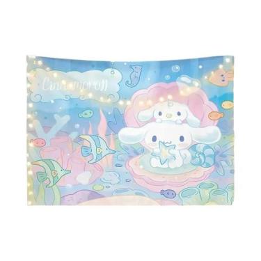 Imagem de Tapeçaria Estampada Dreamy Sanrio Cinnamoroll: Decoração Confortável P