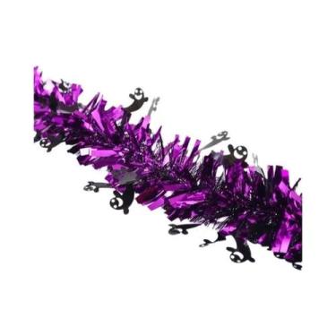 Imagem de Fita Decorativa De Halloween 2m Abóbora Morcego Barra Colorida Casa As