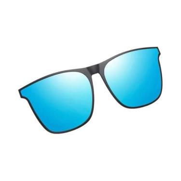 Imagem de Óculos De Sol Polarizados Masculinos Com Clip, Visão Noturna, Antirref