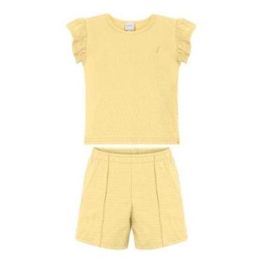 Imagem de Conjunto Infantil Menina Manga Curta Alakazoo Ref. 00535-Feminino