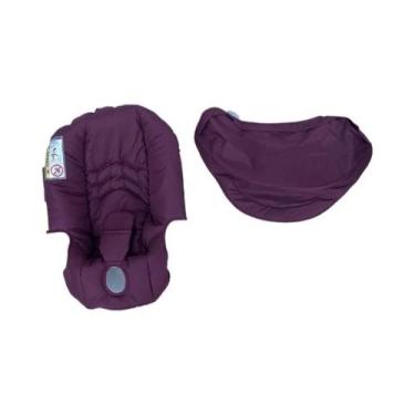 Imagem de Kit De Troca De Almofada Para Carrinho De Bebê Com Protetor Solar Para