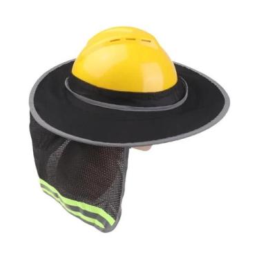 Imagem de Protetor De Pescoço Em Malha Refletiva De Alta Visibilidade Para Traba