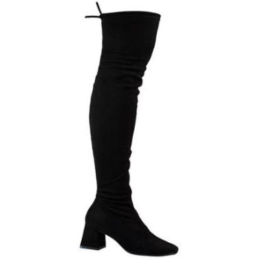 Imagem de Bota Feminina Over Knee Salto Bloco Bebece T4414-230-Feminino